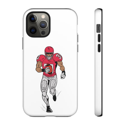 Football Player Tough Case, Sports Phone Cover, Athlete Gift, Tough Phone Case, Fall Sports, Football Lover's Accessory