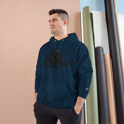 Werewolf Champion Hoodie - Edgy Graphic Sweatshirt for Gamers, Perfect for Gifts, Casual Wear, Fall Fashion, Anime Lovers