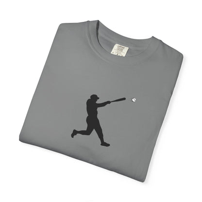 Sporty Garment-Dyed T-Shirt for Baseball Lovers, Casual Tee, Unisex Sports Shirt, Perfect Gift for Athletes, Outdoor Activities