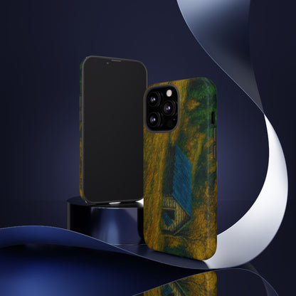 Artistic Phone Case by Tough Cases, Nature-Inspired Phone Protection, Unique Gift for Nature Lovers, Stylish Accessory, Fall Aesthetic