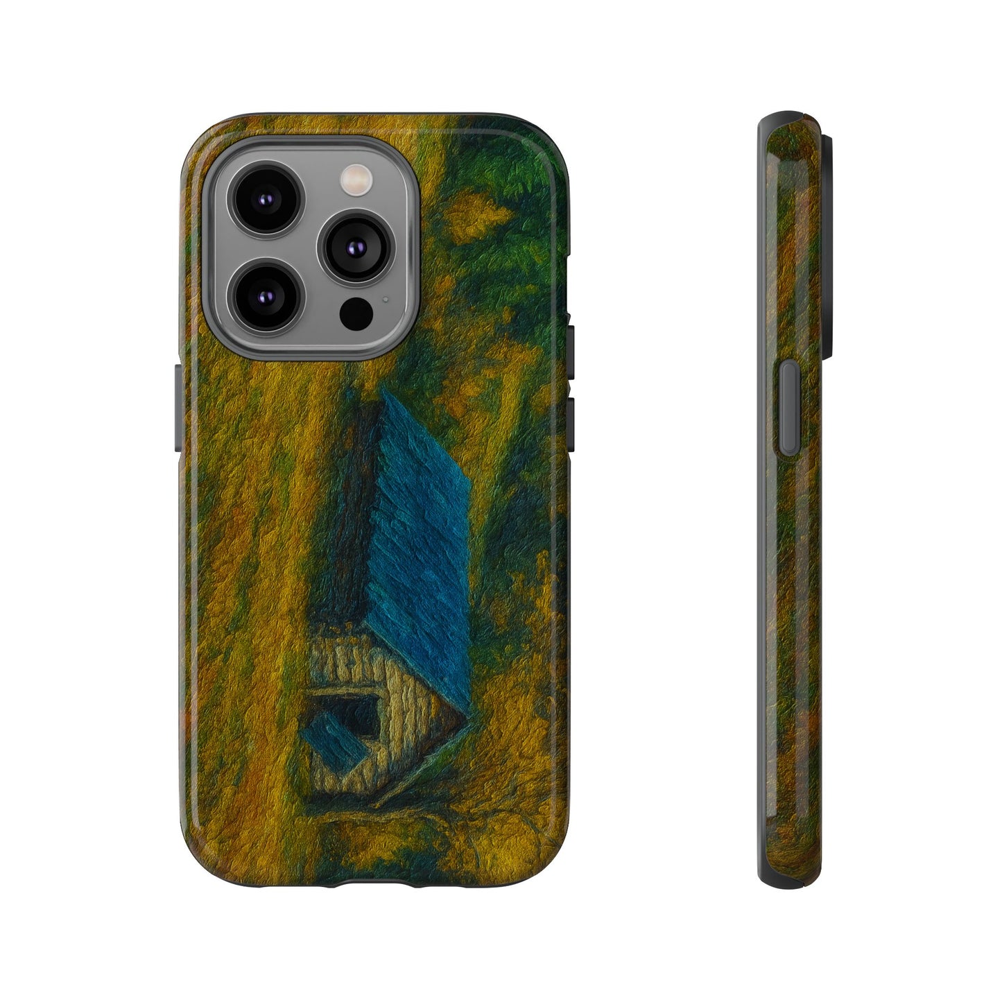 Artistic Phone Case by Tough Cases, Nature-Inspired Phone Protection, Unique Gift for Nature Lovers, Stylish Accessory, Fall Aesthetic