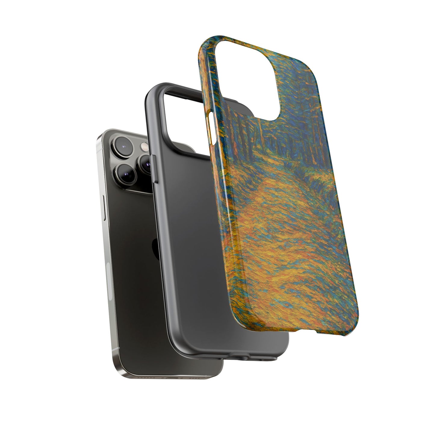 Artistic Phone Case for Nature Lovers, Tough Cases, Vibrant Design, Gift for Friends, Phone Accessories, Unique Artwork