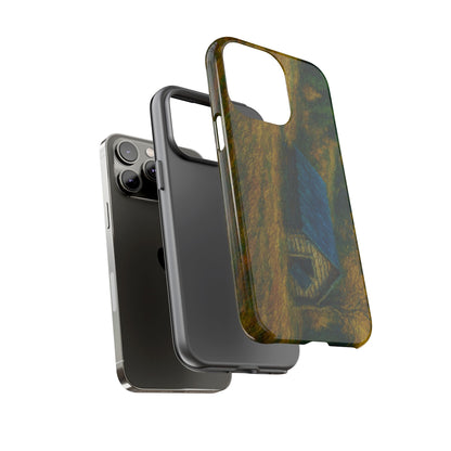 Artistic Phone Case by Tough Cases, Nature-Inspired Phone Protection, Unique Gift for Nature Lovers, Stylish Accessory, Fall Aesthetic