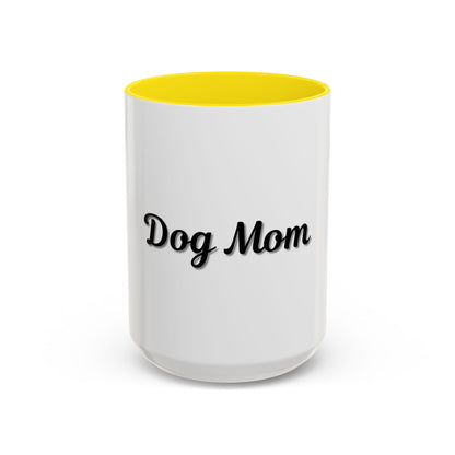 Dog Mom Accent Coffee Mug - Perfect Gift for Pet Lovers