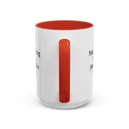 Coffee Lover's Accent Mug, Perfect for Gifting, Home Office Decor, Not a Morning Person, Coffee Enthusiast, Funny Coffee Mug