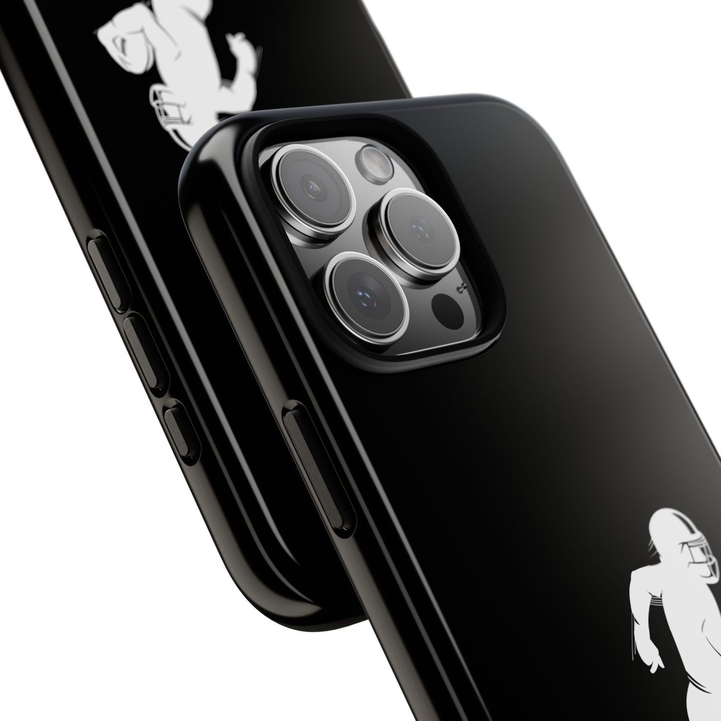 Football Player Phone Case, Tough Cases, Sports Phone Cover, Gift for Athletes, iPhone & Samsung Accessories, Running Player Design