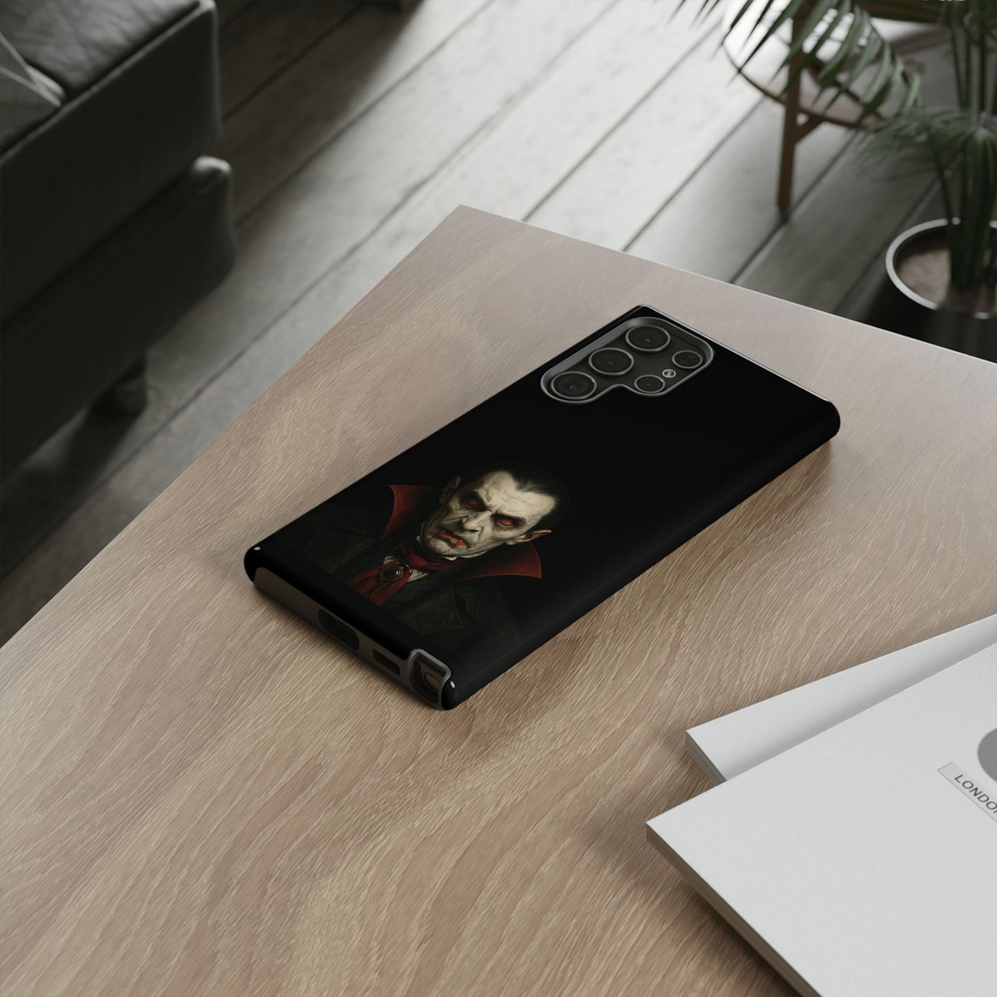 Vampire Phone Case - Tough Cases for Halloween, Gothic Decor, Gifts for Horror Fans, Spooky Accessories, Unique Cellphone Cover