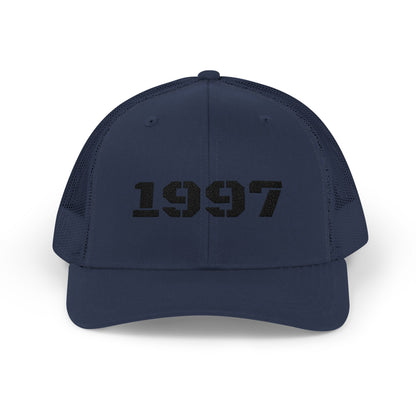 1997 Snapback Trucker Cap, Vintage Style Hat, Year Birth Cap, Trendy Dad Hat, Cool Casual Cap, Gift for 90s Kids