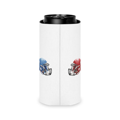 Game Day Can Cooler, Sports Team Drink Holder, Football Fan Gift, Tailgate Accessories, Party Beer Sleeve, Custom Cooler