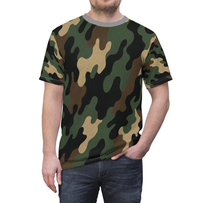 Camo Unisex Tee - Comfortable All-Occasion Apparel | Casual Everyday Wear, Outdoor Adventure Shirt, Gift for Him, Her, and Teens