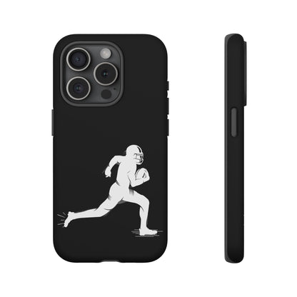 Football Player Phone Case, Tough Cases, Sports Phone Cover, Gift for Athletes, iPhone & Samsung Accessories, Running Player Design