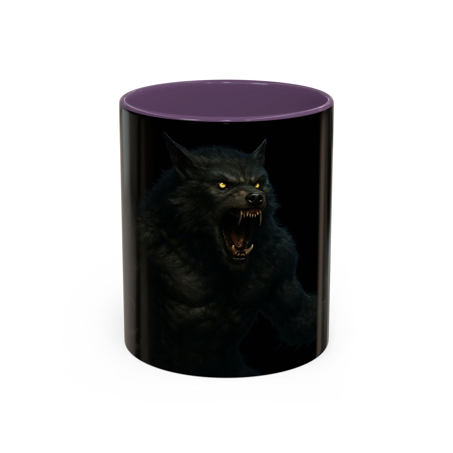 Howling Werewolf Coffee Mug - Perfect Gift for Horror Lovers, Wolf Enthusiasts, Halloween Decor, Unique Drinkware, Gothic Homeware