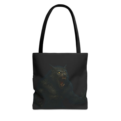 Fierce Werewolf Tote Bag - Best Bags | Gothic Decor Store | Buy Online