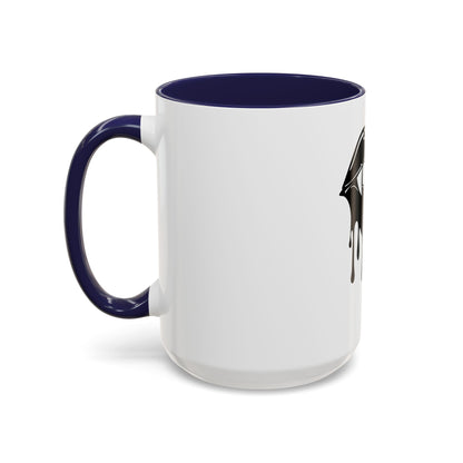 Vampire Lip Accent Coffee Mug - 11oz & 15oz - Unique Halloween Gift