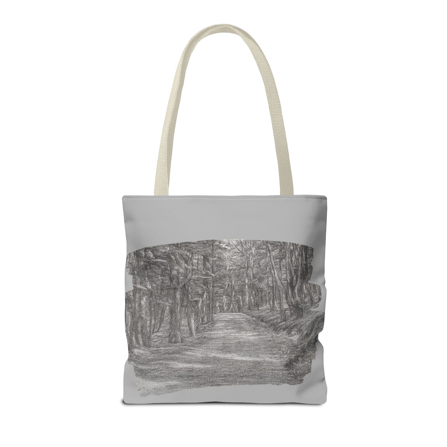 Scenic Path Tote Bag, Reversible Tote, Eco-Friendly Shopper, Outdoor Adventure Bag, Gift for Nature Lovers, Stylish Carryall