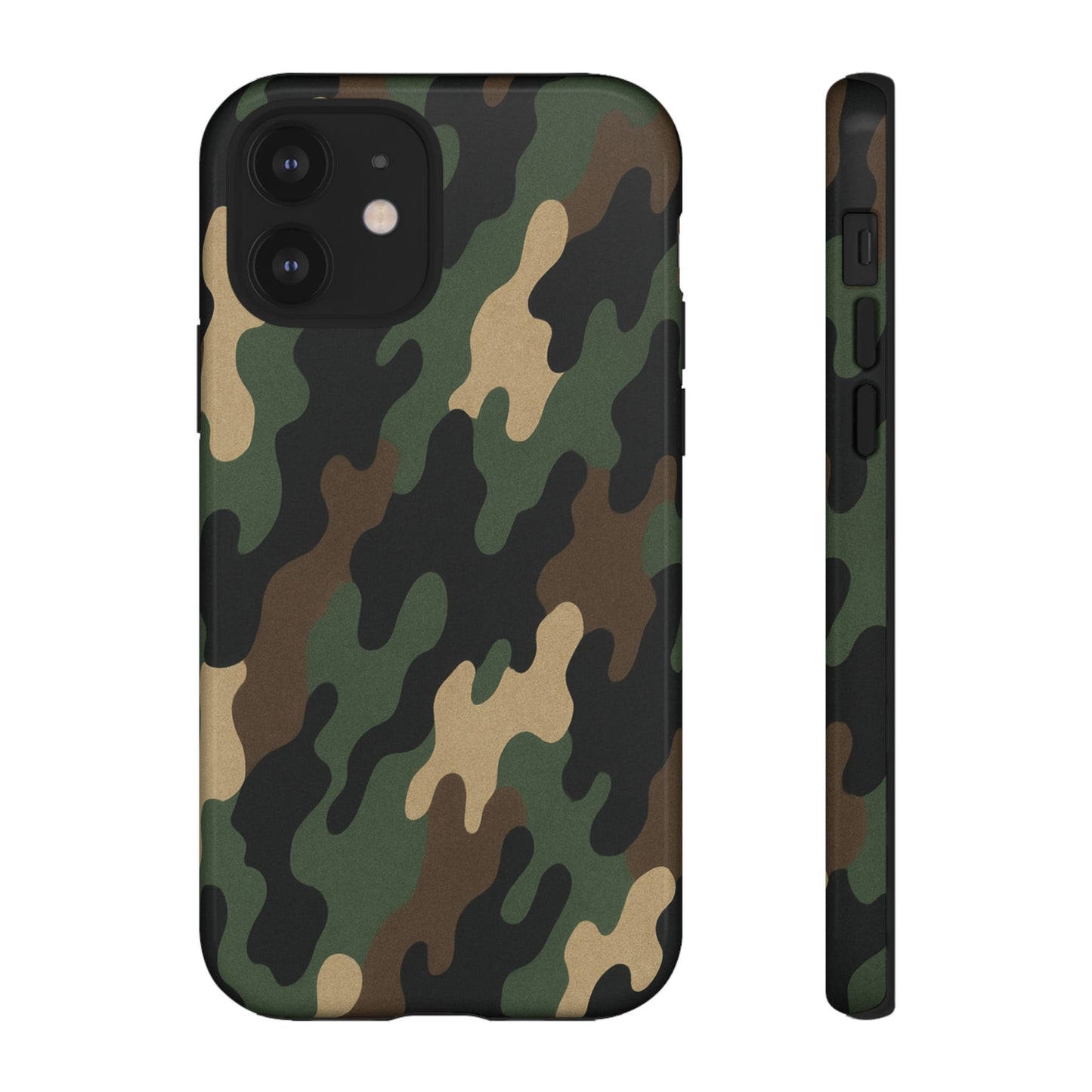 Camouflage Phone Case, Tough Cases, Military Style, Unique Phone Accessories, Gift for Him, Durable Phone Cover