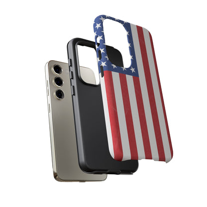 American Flag Phone Case - Patriotic Cell Cover, Tough Cases, USA Pride, Independence Day Gift, Veteran's Day, Phone Protection