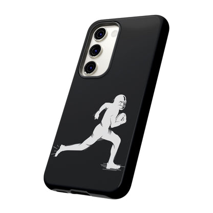 Football Player Phone Case, Tough Cases, Sports Phone Cover, Gift for Athletes, iPhone & Samsung Accessories, Running Player Design