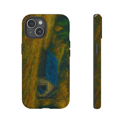 Artistic Phone Case by Tough Cases, Nature-Inspired Phone Protection, Unique Gift for Nature Lovers, Stylish Accessory, Fall Aesthetic