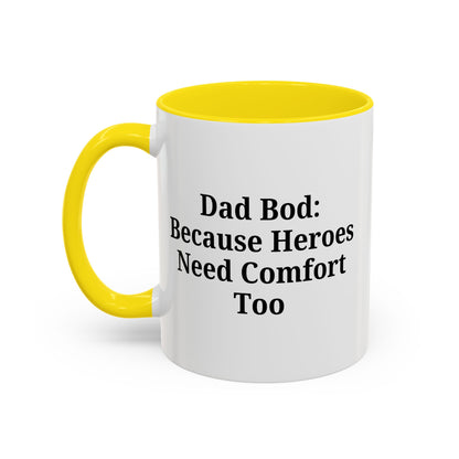 Dad Bod Coffee Mug - Perfect Gift for Fathers, Comfort Mug, Dad Humor, Father's Day Gift, Coffee Lovers