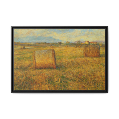 Framed Matte Canvas Wall Art - Rustic Farm Landscape - Best Canvas | Gothic Decor Store | Buy Online