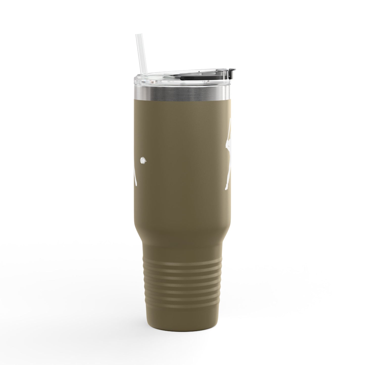 Baseball-Themed Insulated Travel Mug, Perfect for Fans & Athletes, Gift for Sports Lovers, 40oz Drinkware for Home & Road