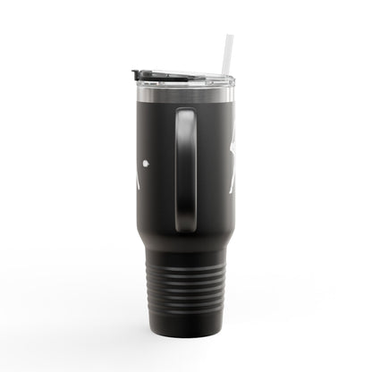 Baseball-Themed Insulated Travel Mug, Perfect for Fans & Athletes, Gift for Sports Lovers, 40oz Drinkware for Home & Road
