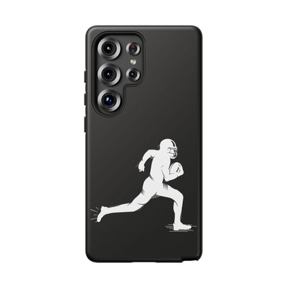 Football Player Phone Case, Tough Cases, Sports Phone Cover, Gift for Athletes, iPhone & Samsung Accessories, Running Player Design