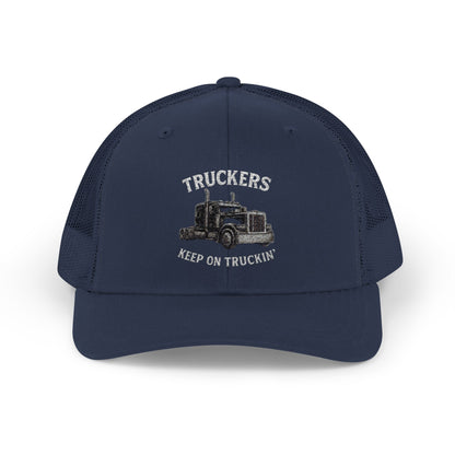 Truck Driver Snapback Cap, Mesh Trucker Hat, Cool Casual Hat, Perfect Gift for Drivers, Trucking Enthusiasts, Outdoor Style