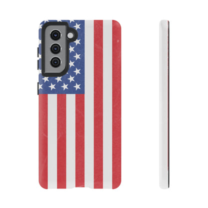 American Flag Phone Case - Patriotic Cell Cover, Tough Cases, USA Pride, Independence Day Gift, Veteran's Day, Phone Protection