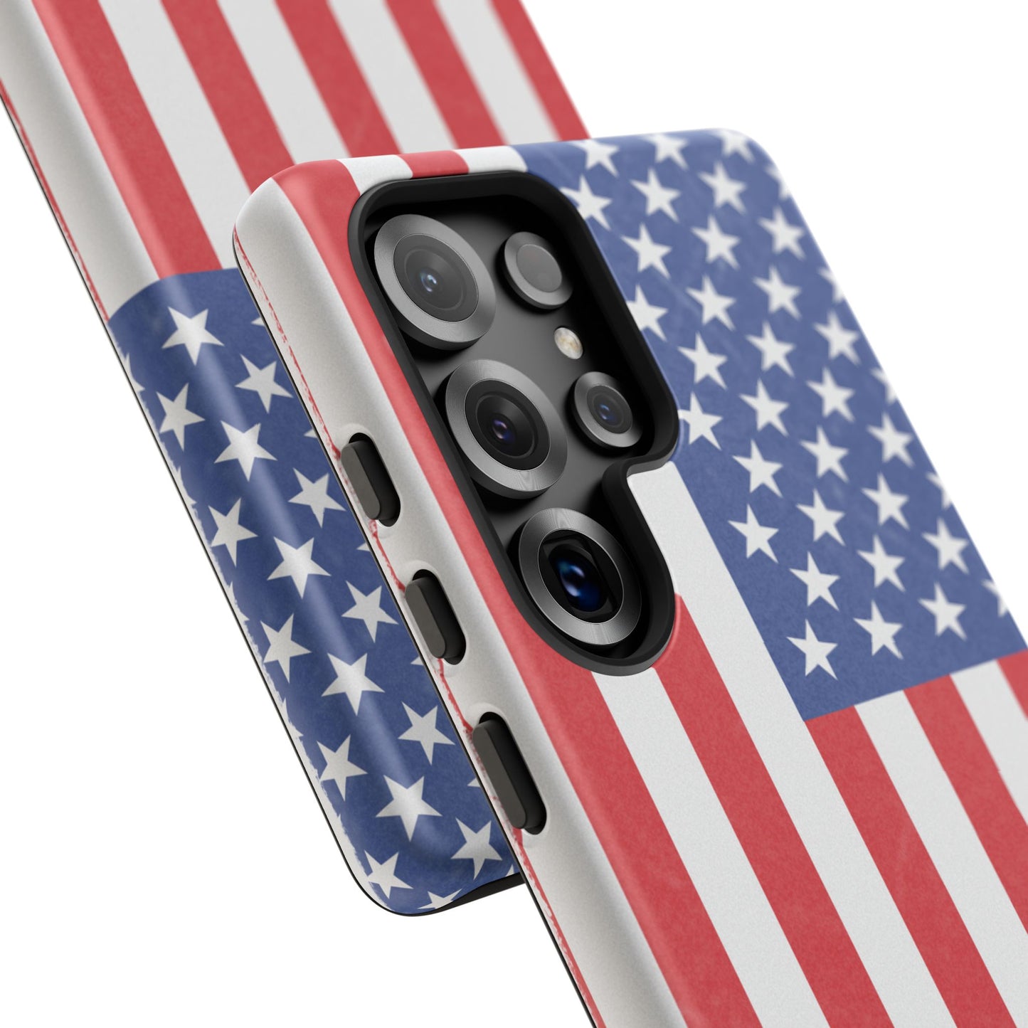 Patriotic Phone Case - Tough Cases for Veterans, USA Lovers, Independence Day, Memorial Day, Flag Design