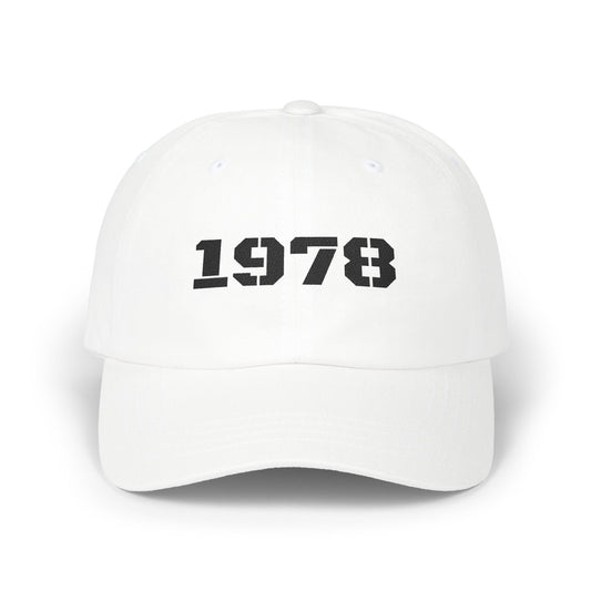 Vintage 1978 Dad Cap, Classic Cap for Fathers, Gift for Dad, Father's Day, Casual Style, Adjustable Hat - product image