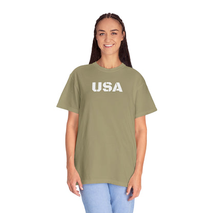 USA Vintage Unisex T-Shirt, Soft Cotton Tee, Casual Wear, Gifts for Her & Him, Summer Essentials, Independence Day Apparel