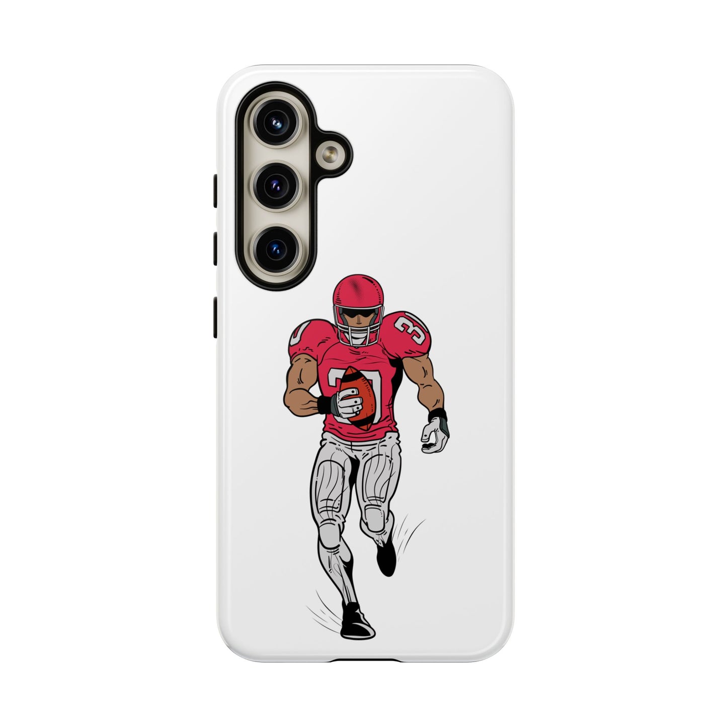 Football Player Tough Case, Sports Phone Cover, Athlete Gift, Tough Phone Case, Fall Sports, Football Lover's Accessory