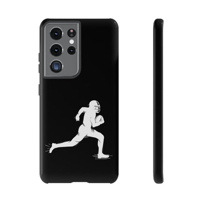 Football Player Phone Case, Tough Cases, Sports Phone Cover, Gift for Athletes, iPhone & Samsung Accessories, Running Player Design