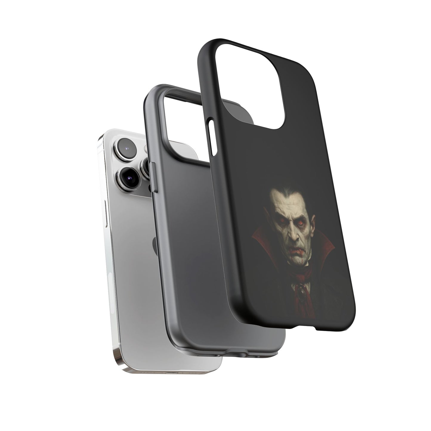 Vampire Phone Case - Tough Cases for Halloween, Gothic Decor, Gifts for Horror Fans, Spooky Accessories, Unique Cellphone Cover