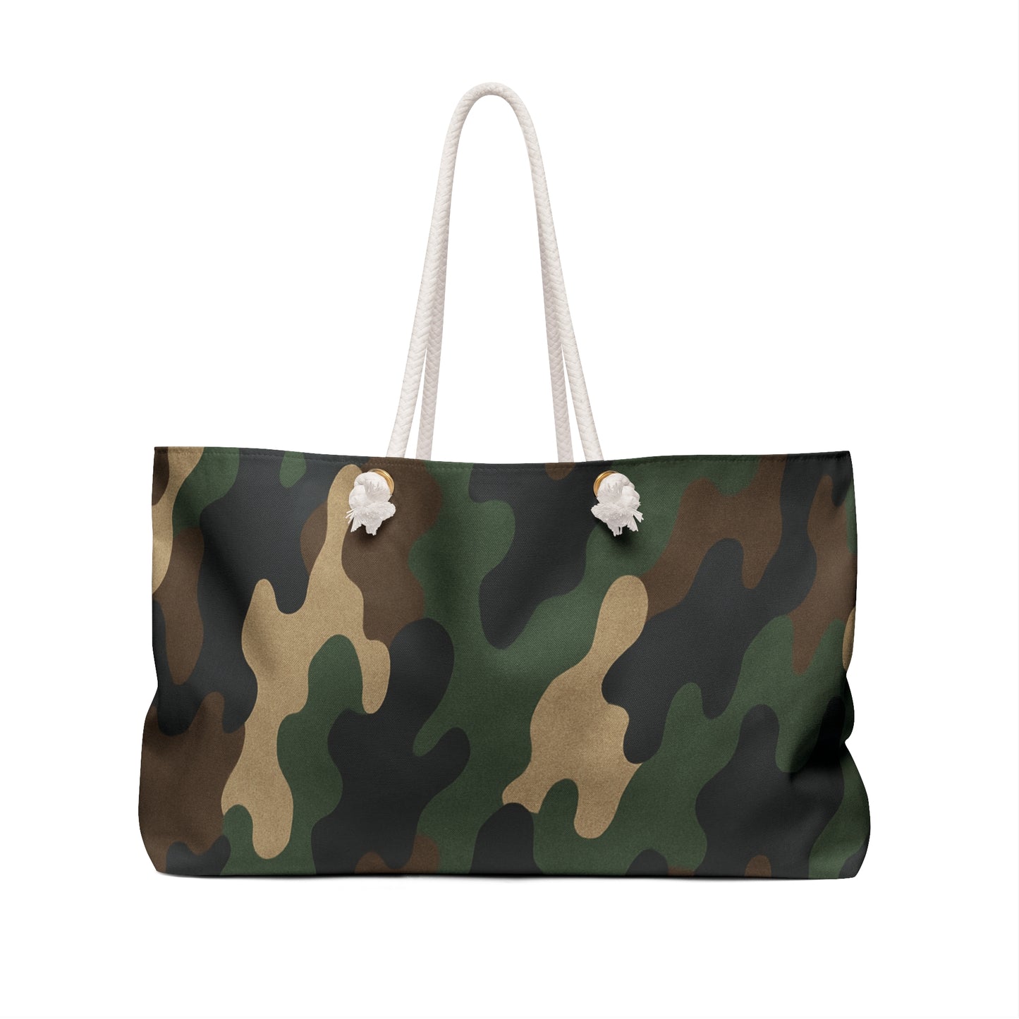 Camouflage Weekender Bag - Stylish Travel Tote for Weekend Getaways, Gym, Beach, Gifts for Him, Adventure Essentials