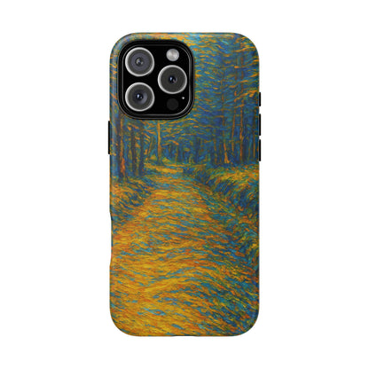 Artistic Phone Case for Nature Lovers, Tough Cases, Vibrant Design, Gift for Friends, Phone Accessories, Unique Artwork