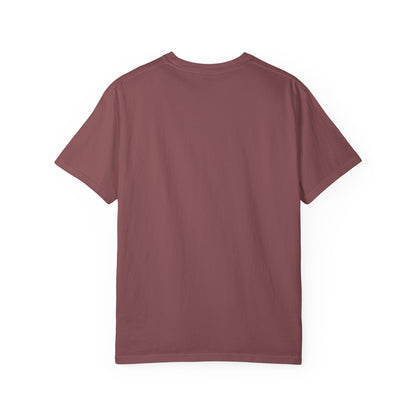Nature-Themed Unisex Garment-Dyed T-Shirt - Tree Design, Bohemian Tee, Nature Lover Gift, Eco-Friendly Fashion, Casual Wear