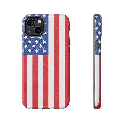 American Flag Phone Case - Patriotic Cell Cover, Tough Cases, USA Pride, Independence Day Gift, Veteran's Day, Phone Protection