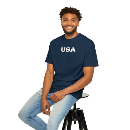 USA Vintage Unisex T-Shirt, Soft Cotton Tee, Casual Wear, Gifts for Her & Him, Summer Essentials, Independence Day Apparel