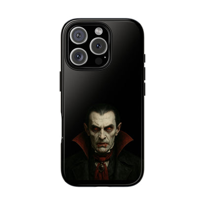 Vampire Phone Case - Tough Cases for Halloween, Gothic Decor, Gifts for Horror Fans, Spooky Accessories, Unique Cellphone Cover