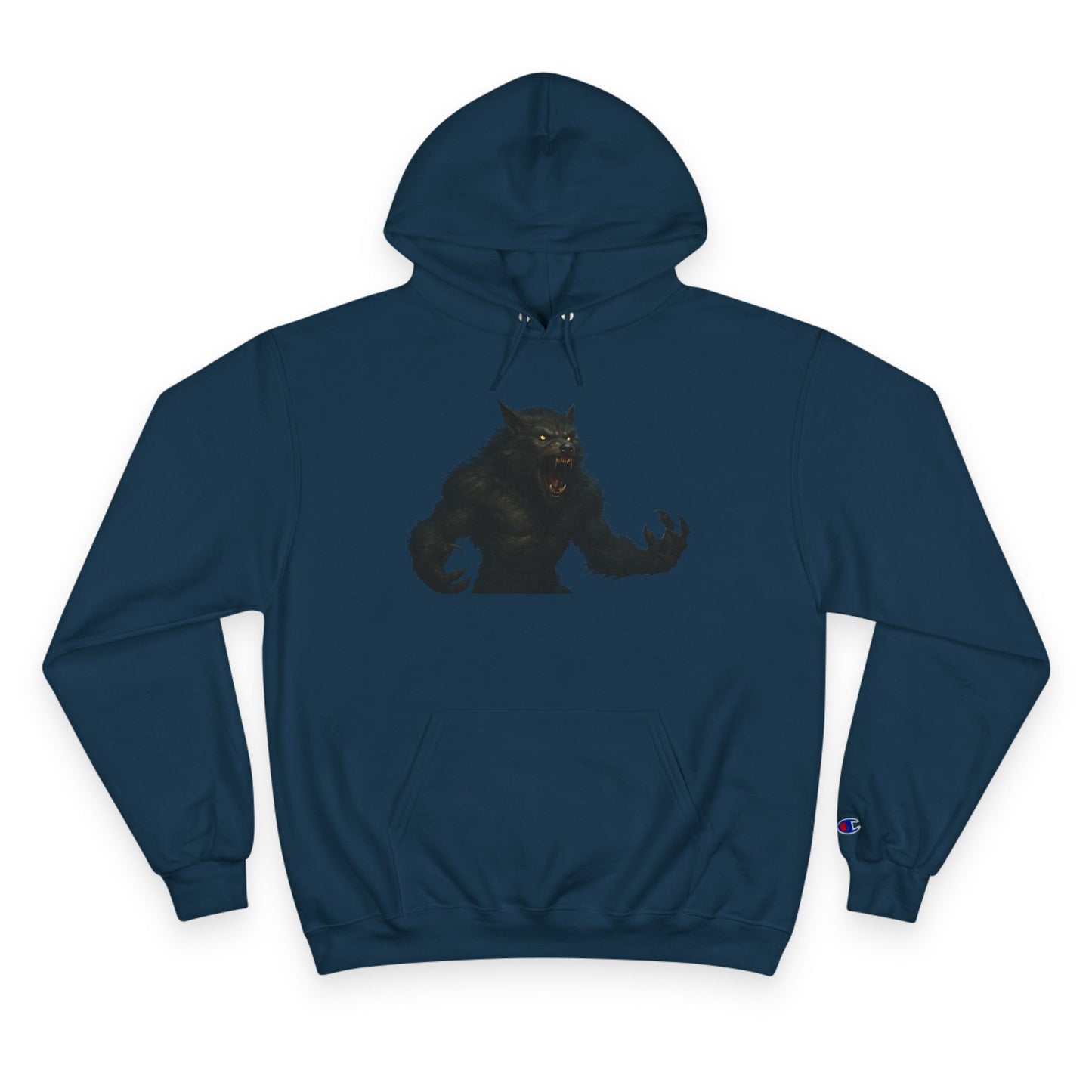 Werewolf Champion Hoodie - Edgy Graphic Sweatshirt for Gamers, Perfect for Gifts, Casual Wear, Fall Fashion, Anime Lovers