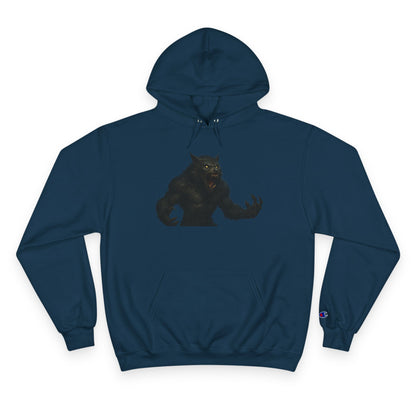 Werewolf Champion Hoodie - Edgy Graphic Sweatshirt for Gamers, Perfect for Gifts, Casual Wear, Fall Fashion, Anime Lovers