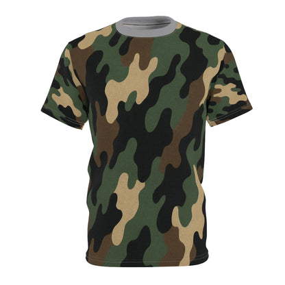 Camo Unisex Tee - Comfortable All-Occasion Apparel | Casual Everyday Wear, Outdoor Adventure Shirt, Gift for Him, Her, and Teens - product image