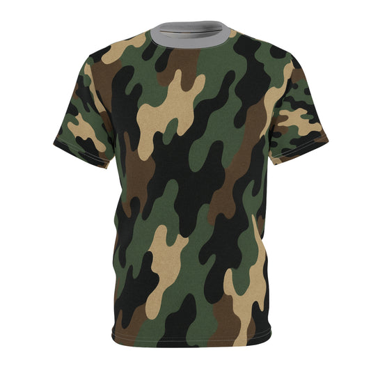Camo Unisex Tee - Comfortable All-Occasion Apparel | Casual Everyday Wear, Outdoor Adventure Shirt, Gift for Him, Her, and Teens - product image