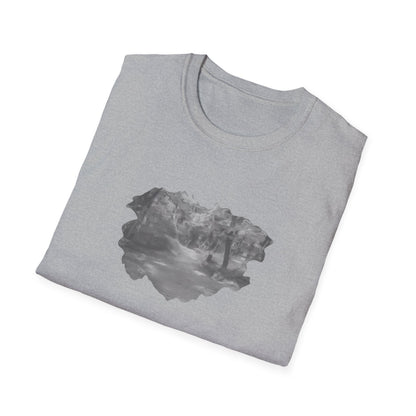 Serene Nature Landscape T-Shirt - Comfortable Unisex Tee, Outdoor Adventures, Nature Lover Gift, Casual Wear, Stylish Spring Top