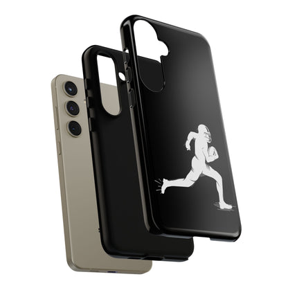 Football Player Phone Case, Tough Cases, Sports Phone Cover, Gift for Athletes, iPhone & Samsung Accessories, Running Player Design