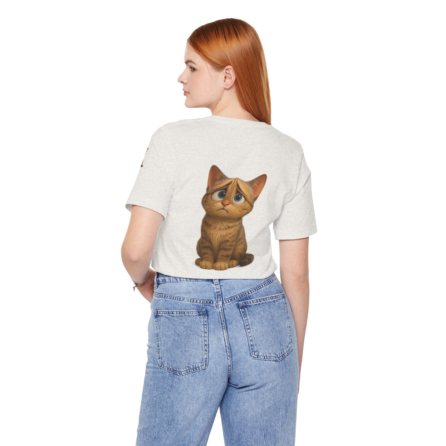 Adorable Cat Graphic Tee, Cute Pet Lover Shirt, Animal Lover Gift, Funny Cat Apparel, Birthday, Christmas, Everyday Use