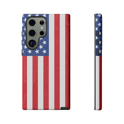 American Flag Phone Case - Patriotic Cell Cover, Tough Cases, USA Pride, Independence Day Gift, Veteran's Day, Phone Protection